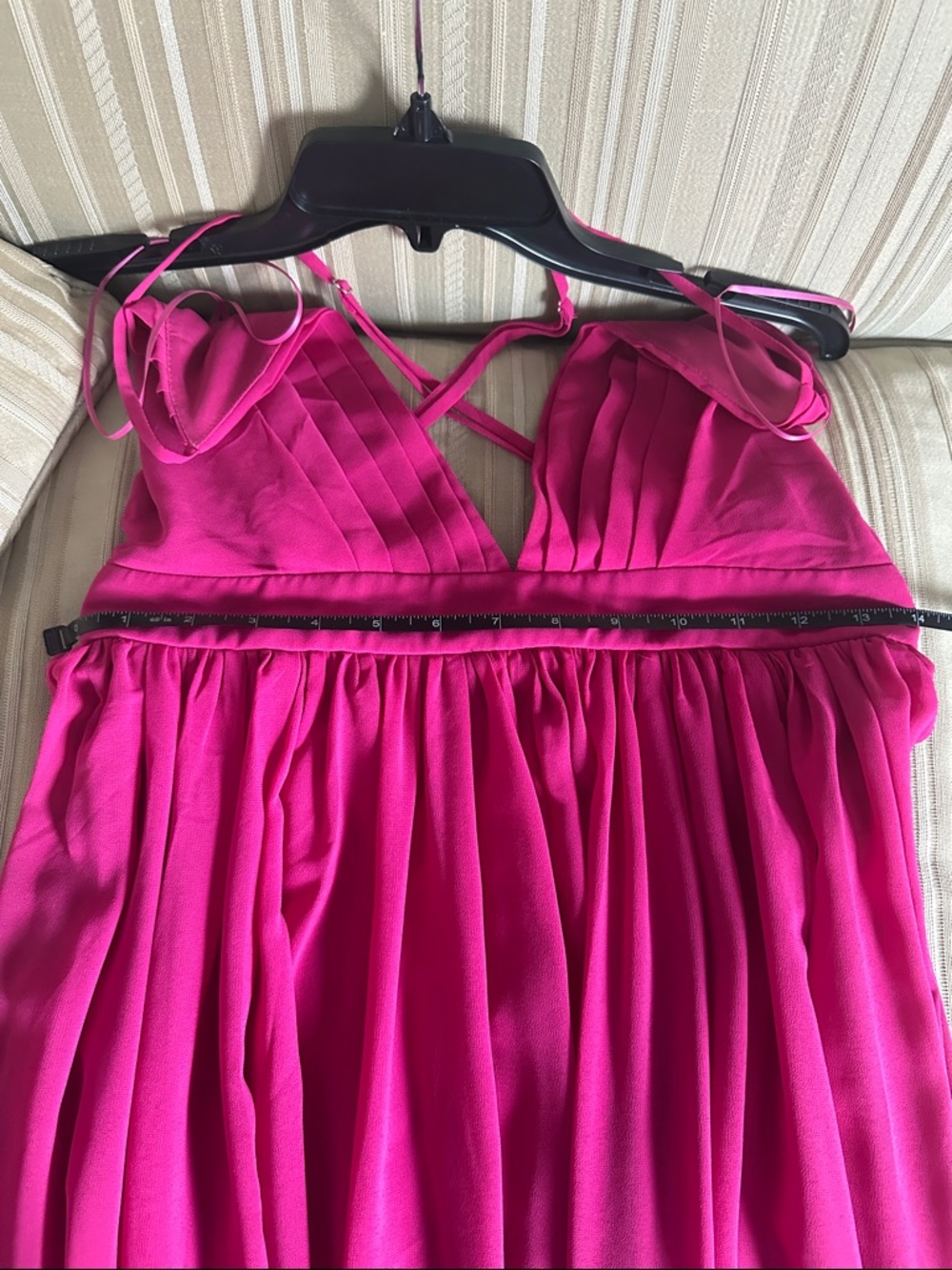 Pink Lily It All Begins With Love Magenta Maxi Dress - Picture 7 of 9